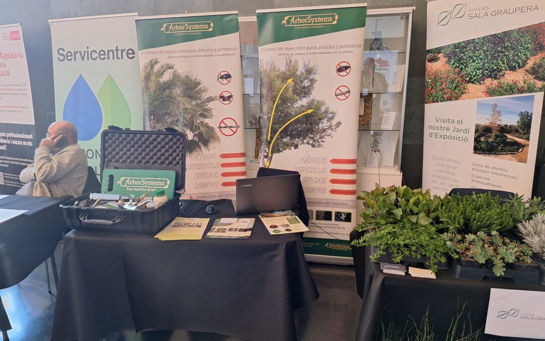 Arborsystems Presentó sus Innovaciones en el Forum profesional de Jardinería en Mollerusa